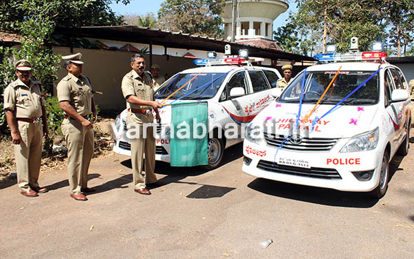ಮೂರು ಹೆದ್ದಾರಿ ಸುರಕ್ಷಾ ಗಸ್ತು ವಾಹನಕ್ಕೆ ಚಾಲನೆ